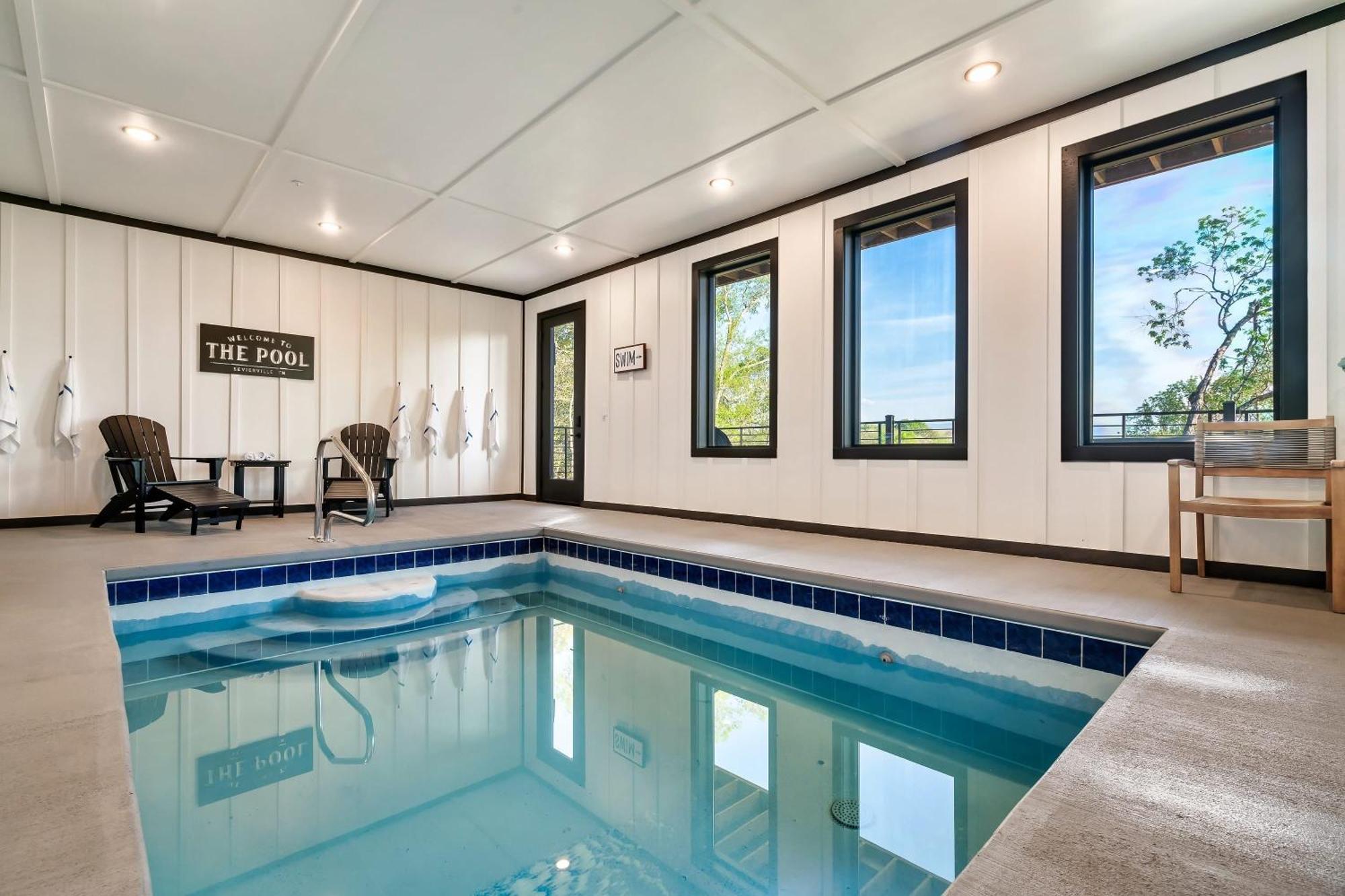 Halle Beary By Avantstay Indoor Pool Hot Tub Sunset Views Sevierville Extérieur photo